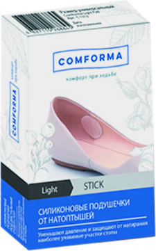 Силиконовые подушечки от натоптышей STICK COMFORMA Light